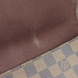 Pre-owned Louis Vuitton BROOKLYN MM EBENE Damier Canvas N51211 shoulderbag | stylenewstar