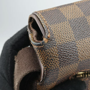 Pre-owned Louis Vuitton BROOKLYN MM EBENE Damier Canvas N51211 shoulderbag | stylenewstar