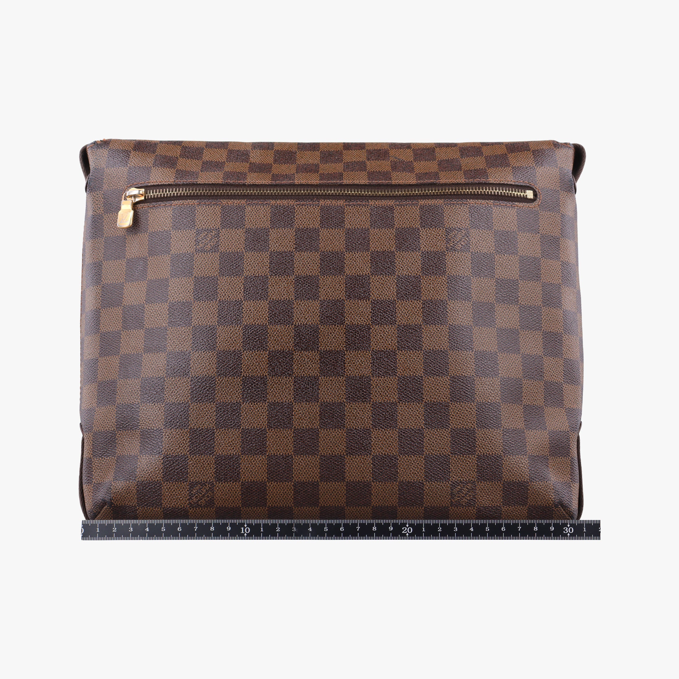 Pre-owned Louis Vuitton BROOKLYN MM EBENE Damier Canvas N51211 shoulderbag | stylenewstar