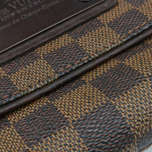 Pre-owned Louis Vuitton BROOKLYN MM EBENE Damier Canvas N51211 shoulderbag | stylenewstar