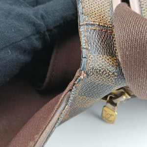Pre-owned Louis Vuitton BROOKLYN MM EBENE Damier Canvas N51211 shoulderbag | stylenewstar
