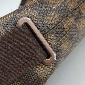 Pre-owned Louis Vuitton BROOKLYN MM EBENE Damier Canvas N51211 shoulderbag | stylenewstar