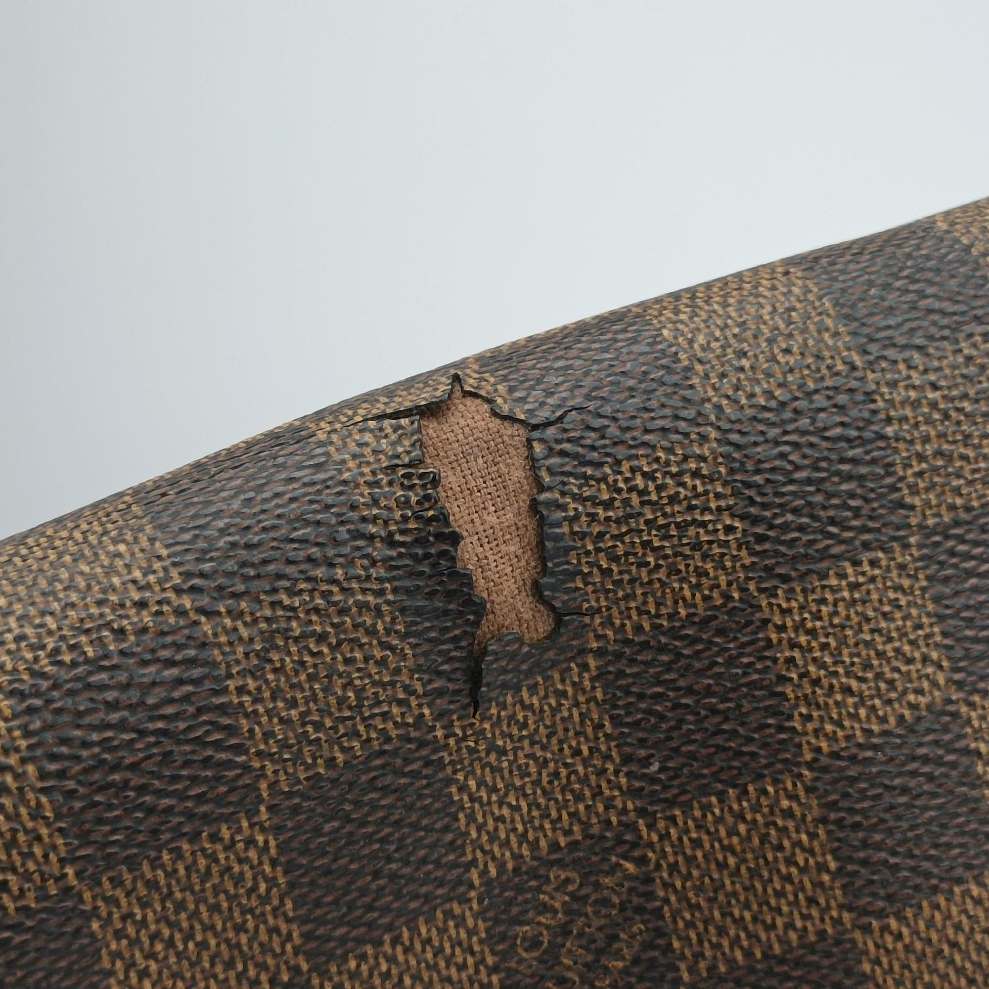 Pre-owned Louis Vuitton BROOKLYN MM EBENE Damier Canvas N51211 shoulderbag | stylenewstar