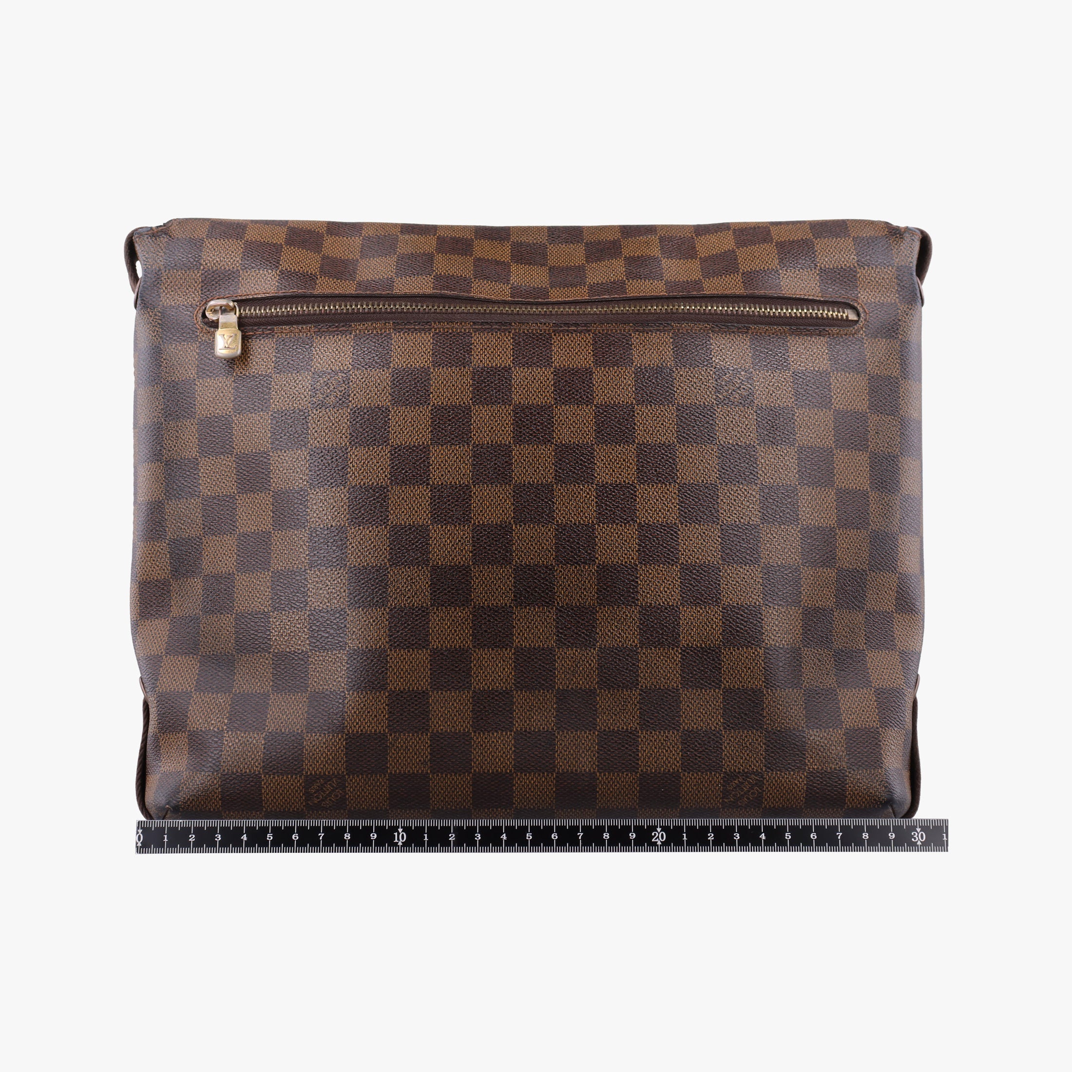 Pre-owned Louis Vuitton BROOKLYN MM EBENE Damier Canvas N51211 shoulderbag | stylenewstar