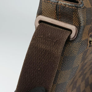Pre-owned Louis Vuitton BROOKLYN MM EBENE Damier Canvas N51211 shoulderbag | stylenewstar