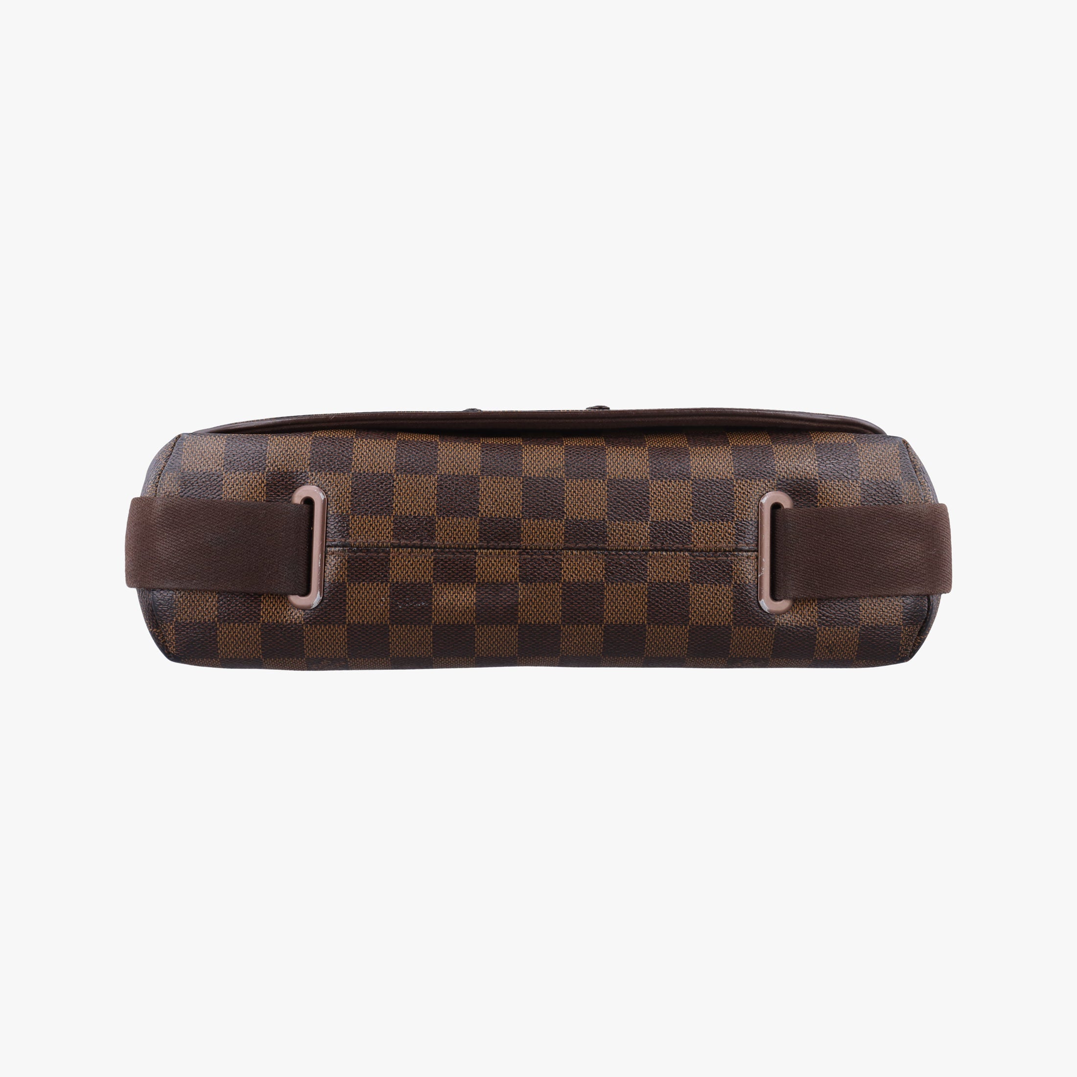 Pre-owned Louis Vuitton BROOKLYN MM EBENE Damier Canvas N51211 shoulderbag | stylenewstar