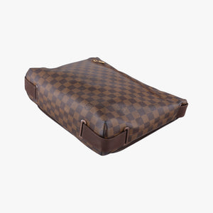 Pre-owned Louis Vuitton BROOKLYN MM EBENE Damier Canvas N51211 shoulderbag | stylenewstar