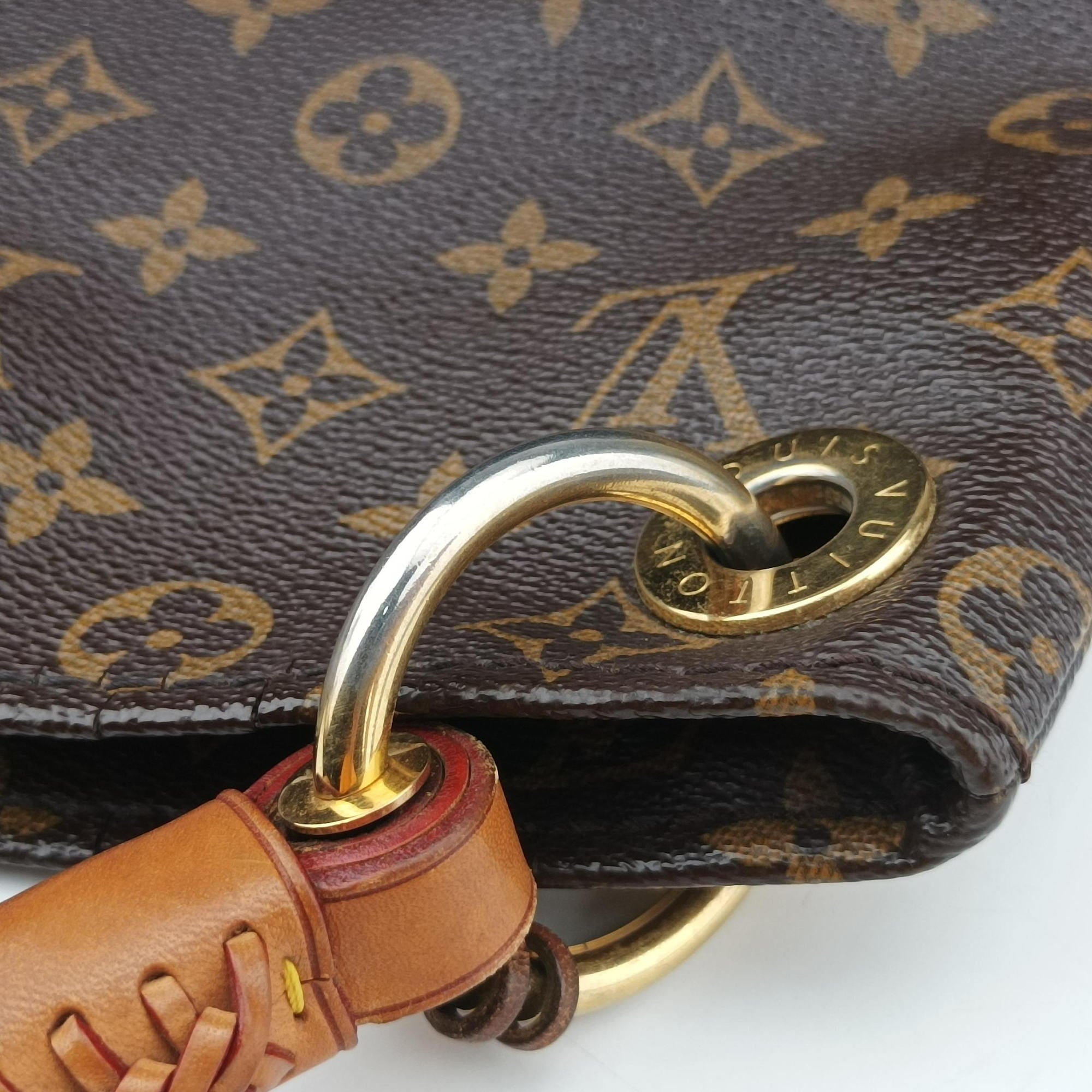 Vintage Louis Vuitton ARTSY MM Brown Monogram Canvas M40249 handbag | stylenewstar