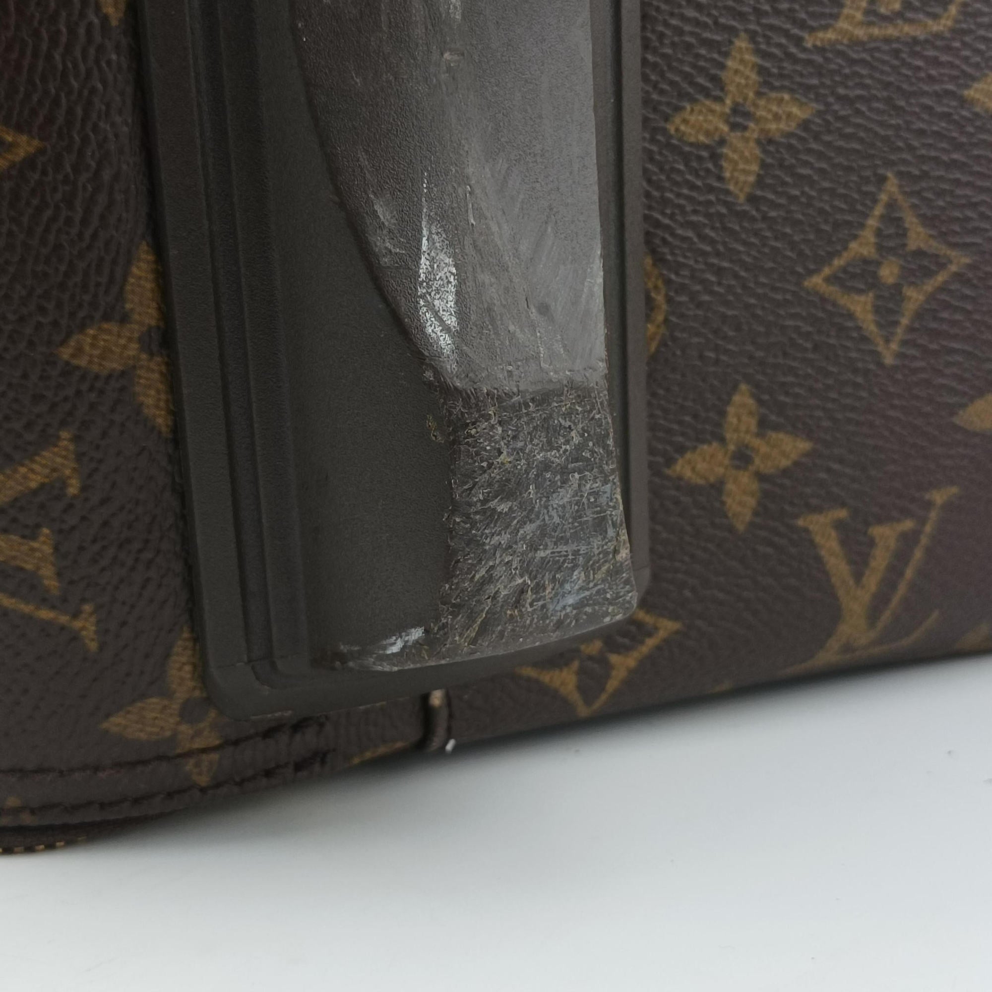 Pre-owned Louis Vuitton PEGASE 45 Brown Monogram Canvas M23293 suitcase | stylenewstar
