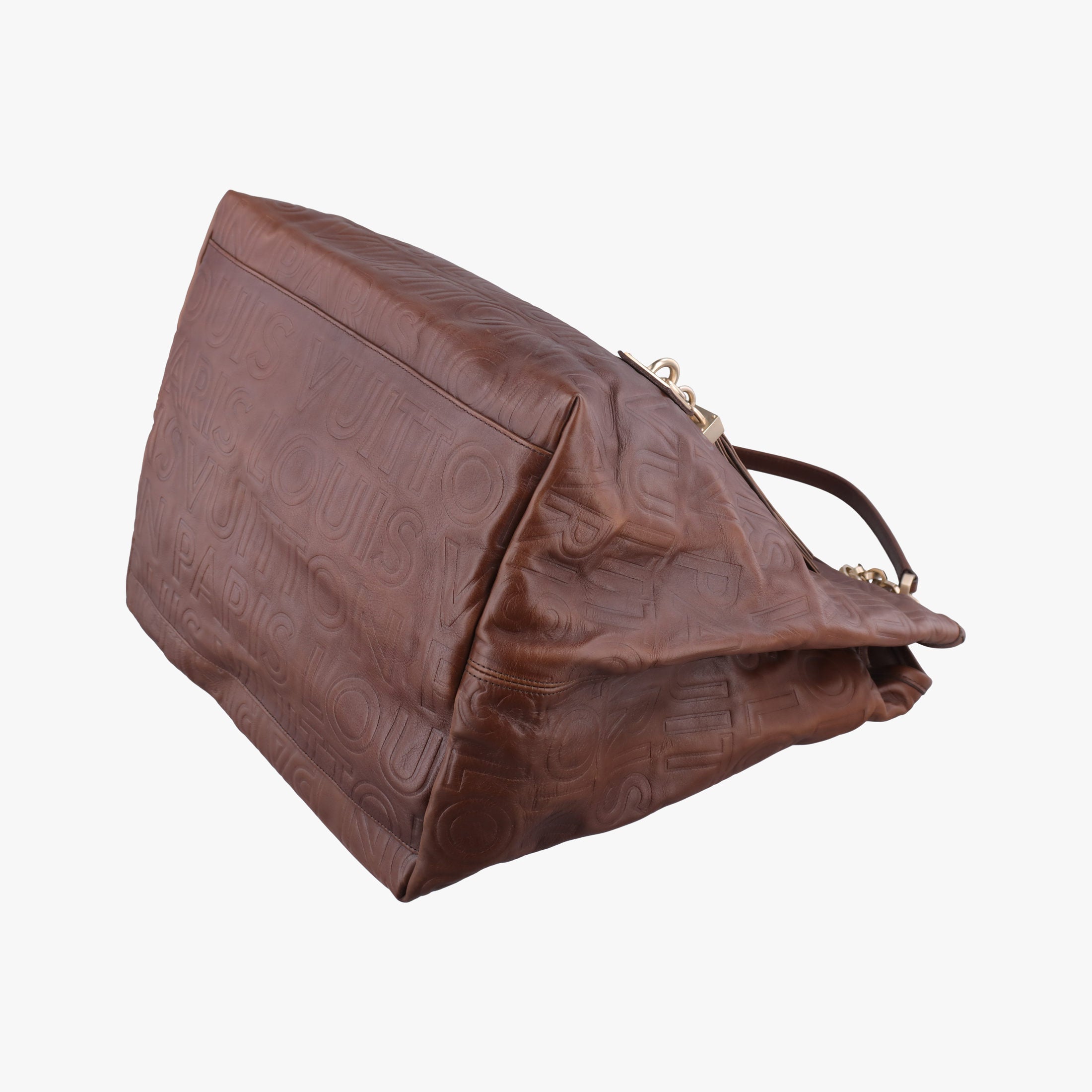 Vintage Louis Vuitton Whisper Moka  Monogram Paris Souple Leather M95828 handbag | stylenewstar