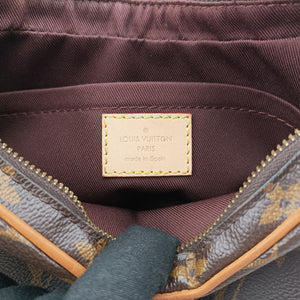 Secondhand Louis Vuitton Croissant MM Brown Monogram Canvas M46828 shoulderbag | stylenewstar