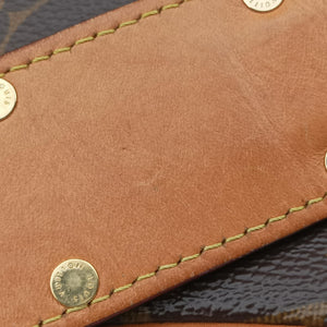 Secondhand Louis Vuitton Croissant MM Brown Monogram Canvas M46828 shoulderbag | stylenewstar