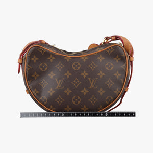 Secondhand Louis Vuitton Croissant MM Brown Monogram Canvas M46828 shoulderbag | stylenewstar