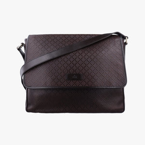 Secondhand Gucci Guccissima Messenger Brown leather 223665 shoulderbag | stylenewstar