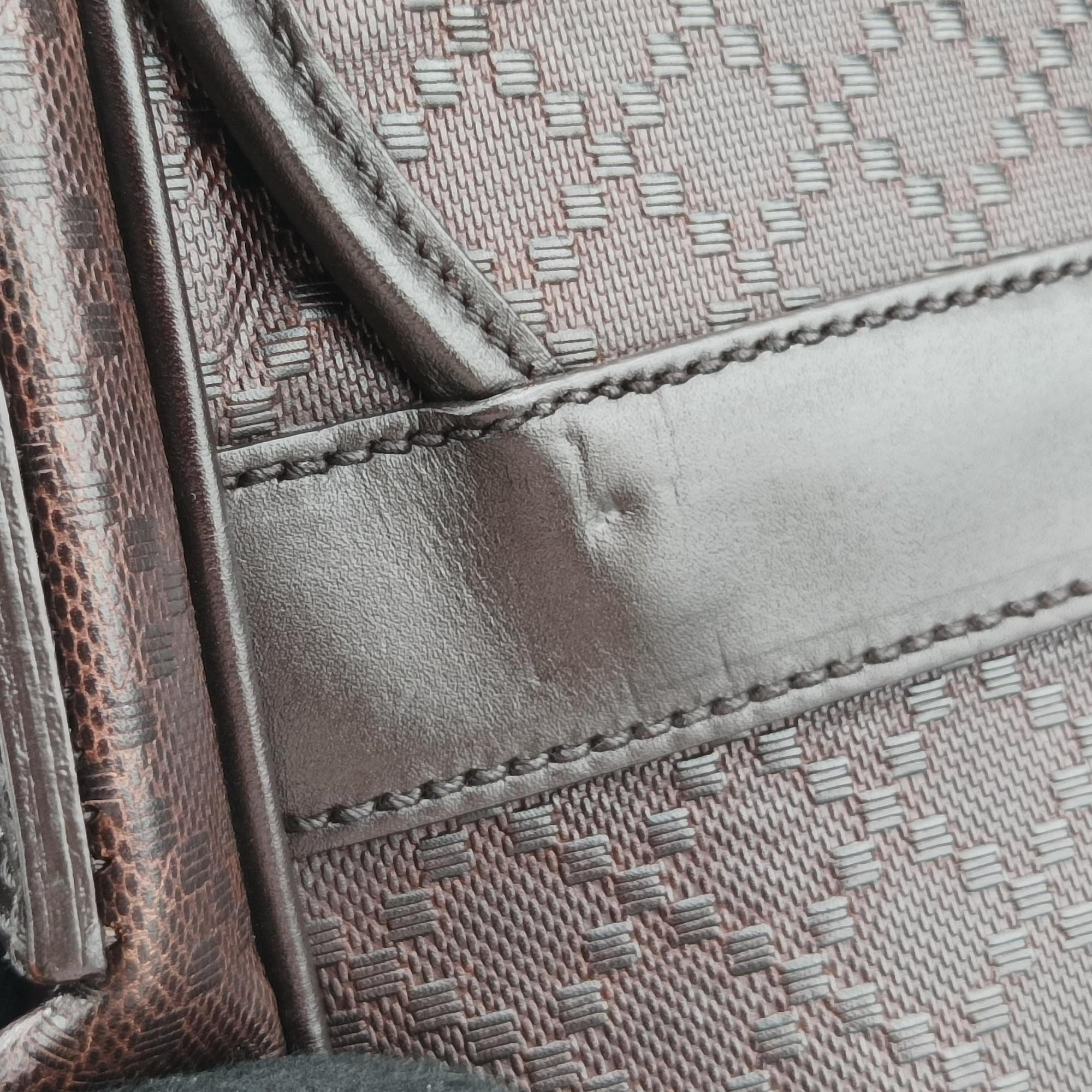 Secondhand Gucci Guccissima Messenger Brown leather 223665 shoulderbag | stylenewstar