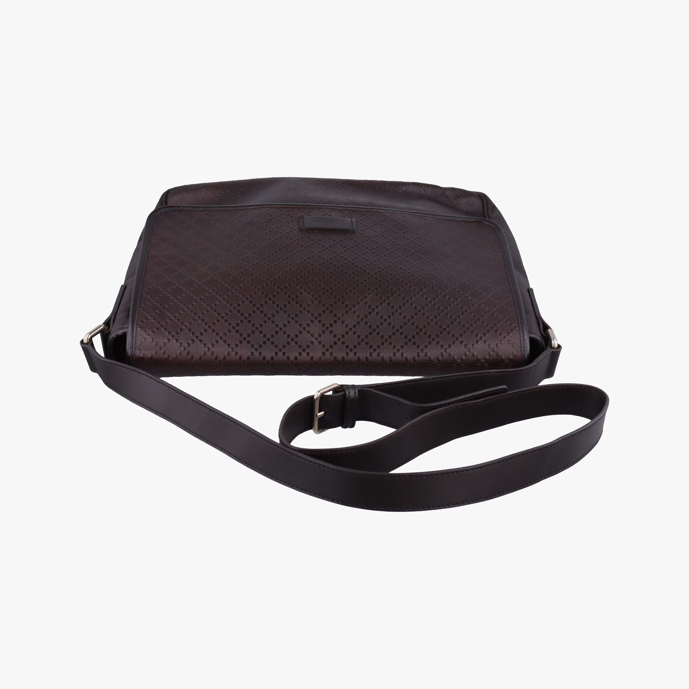 Secondhand Gucci Guccissima Messenger Brown leather 223665 shoulderbag | stylenewstar