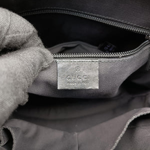 Pre-owned Gucci GG Imprime Messenger Black Leather 201448 shoulderbag | stylenewstar