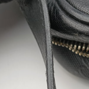 Pre-owned Gucci GG Imprime Messenger Black Leather 201448 shoulderbag | stylenewstar