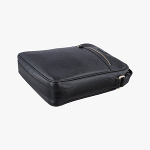 Pre-owned Gucci GG Imprime Messenger Black Leather 201448 shoulderbag | stylenewstar