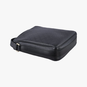Pre-owned Gucci GG Imprime Messenger Black Leather 201448 shoulderbag | stylenewstar