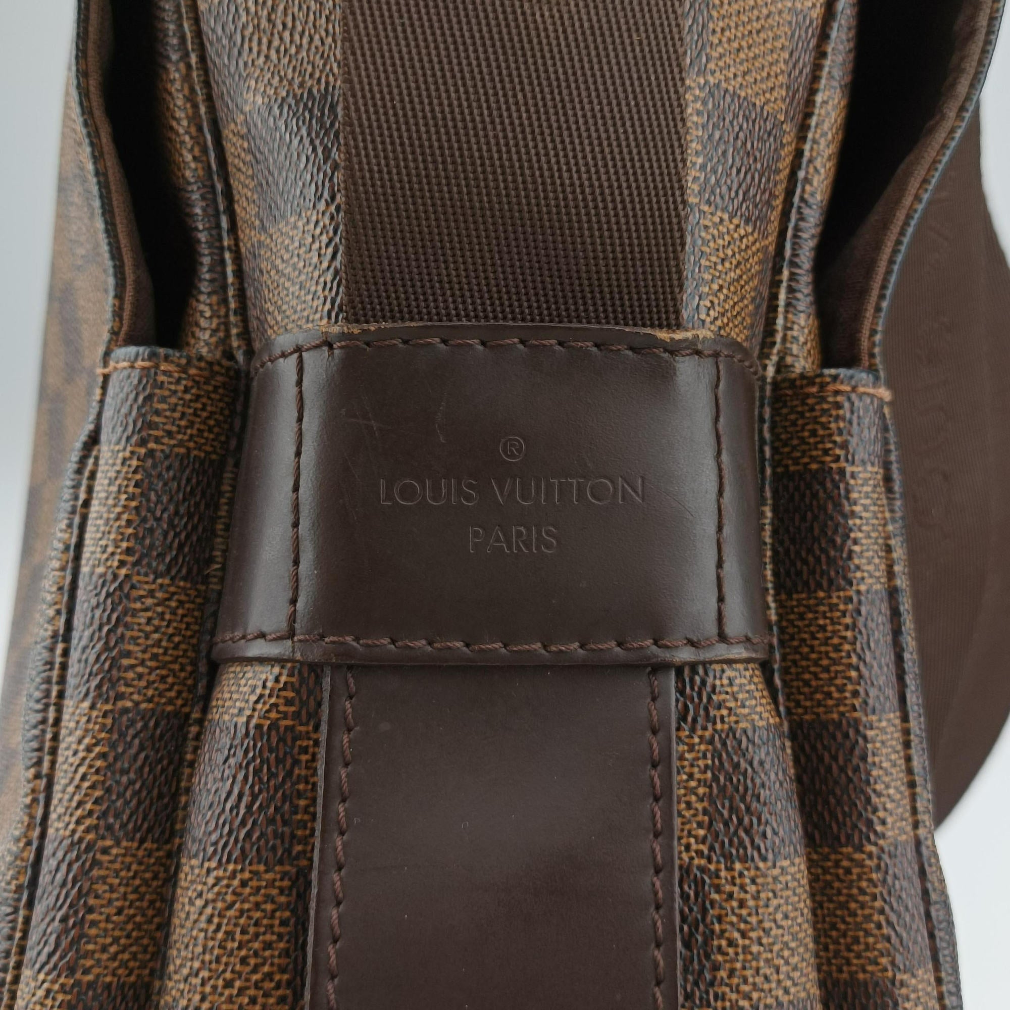 Pre-owned Louis Vuitton NAVIGLIO EBENE Damier Canvas N45255 shoulderbag | stylenewstar