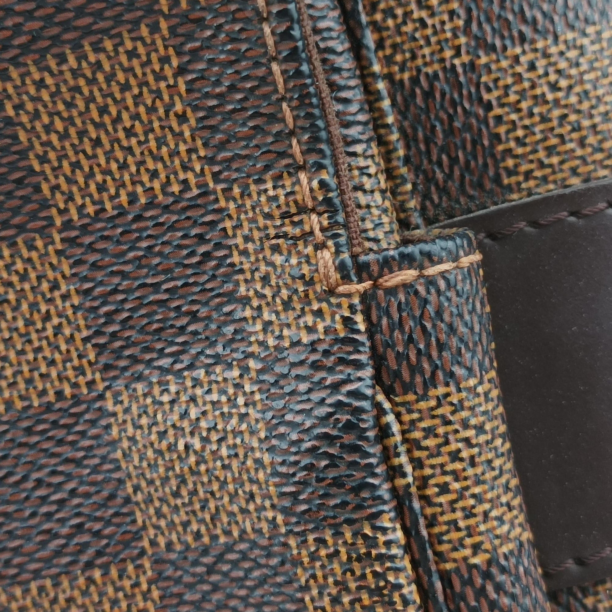 Pre-owned Louis Vuitton NAVIGLIO EBENE Damier Canvas N45255 shoulderbag | stylenewstar