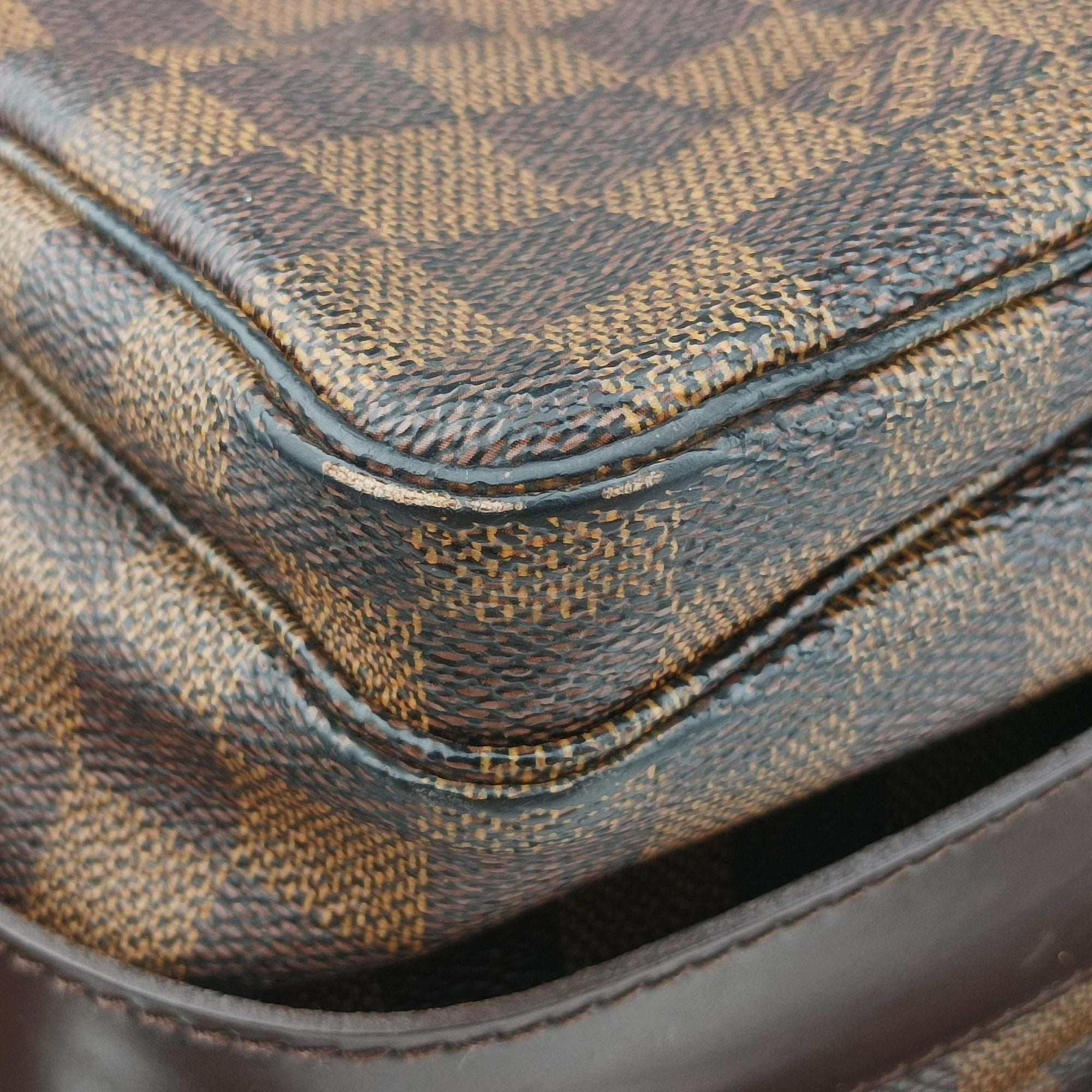 Pre-owned Louis Vuitton NAVIGLIO EBENE Damier Canvas N45255 shoulderbag | stylenewstar