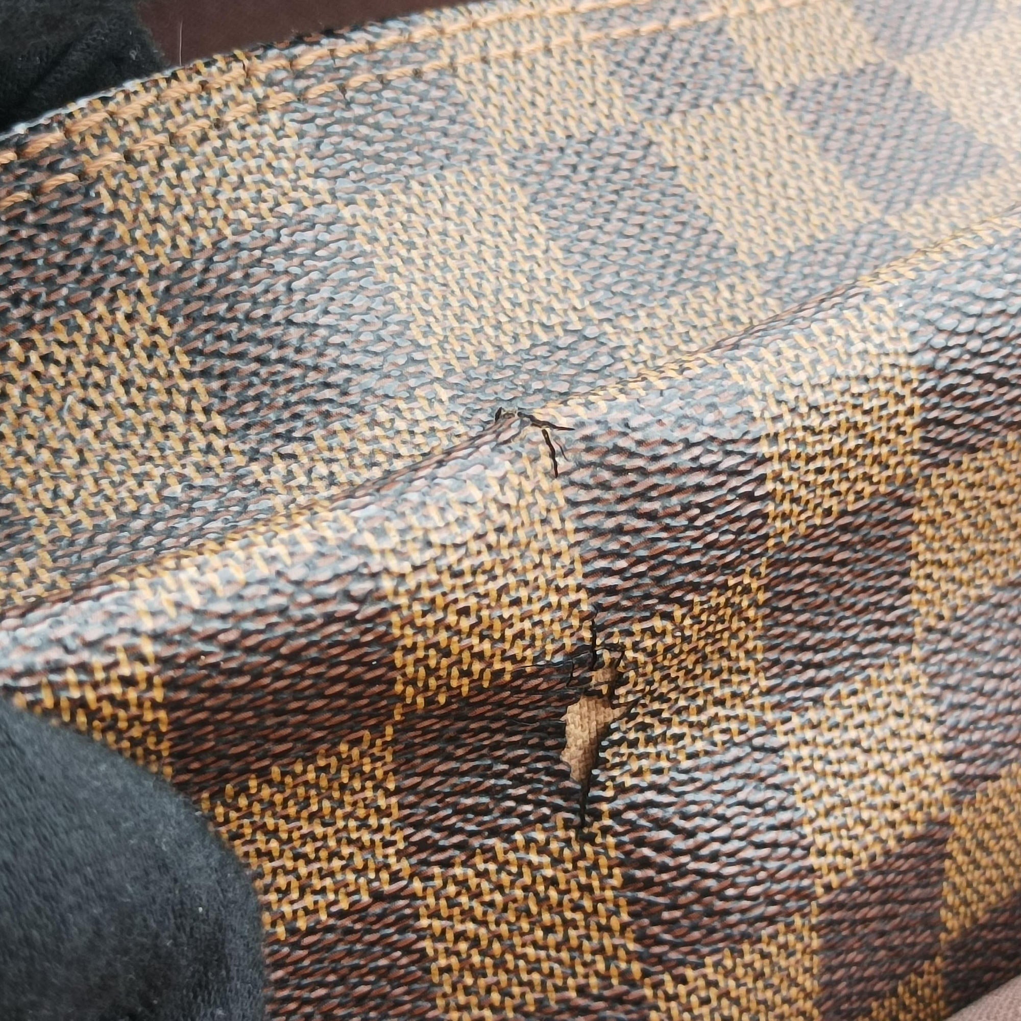Pre-owned Louis Vuitton NAVIGLIO EBENE Damier Canvas N45255 shoulderbag | stylenewstar