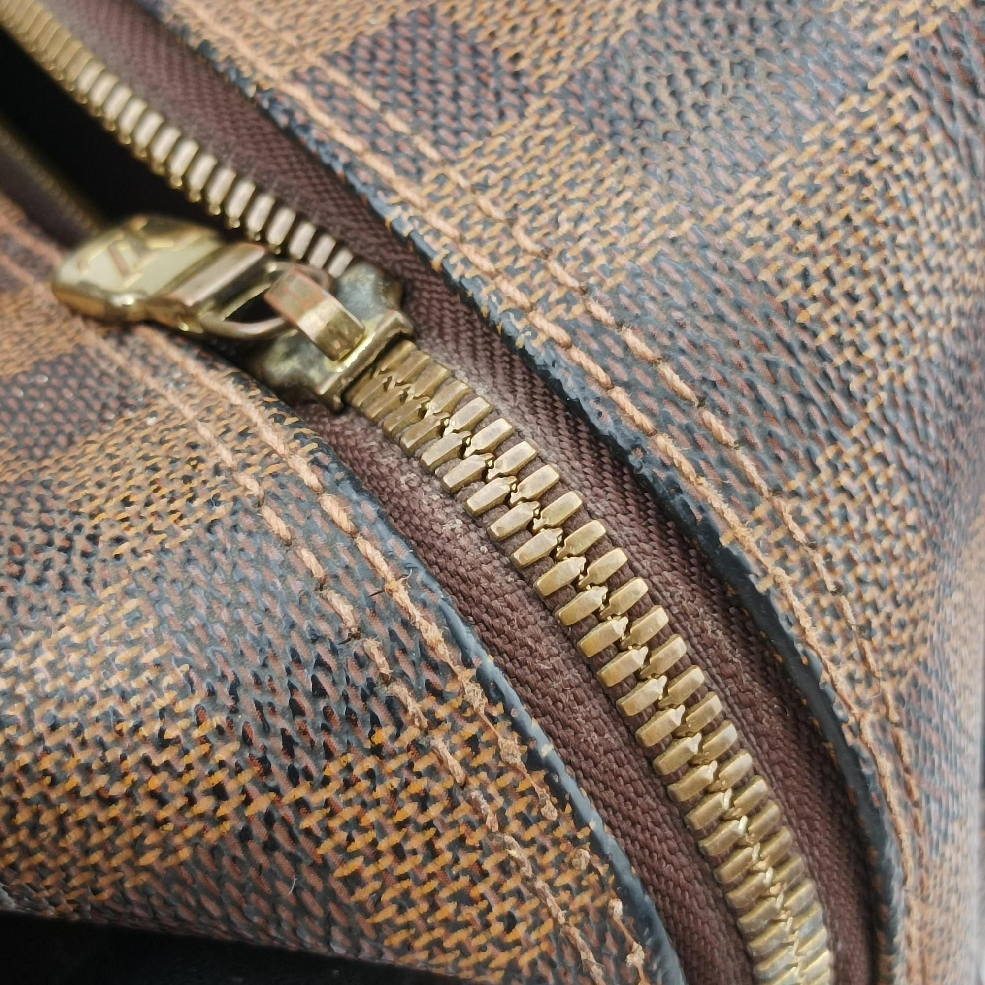Pre-owned Louis Vuitton NAVIGLIO EBENE Damier Canvas N45255 shoulderbag | stylenewstar