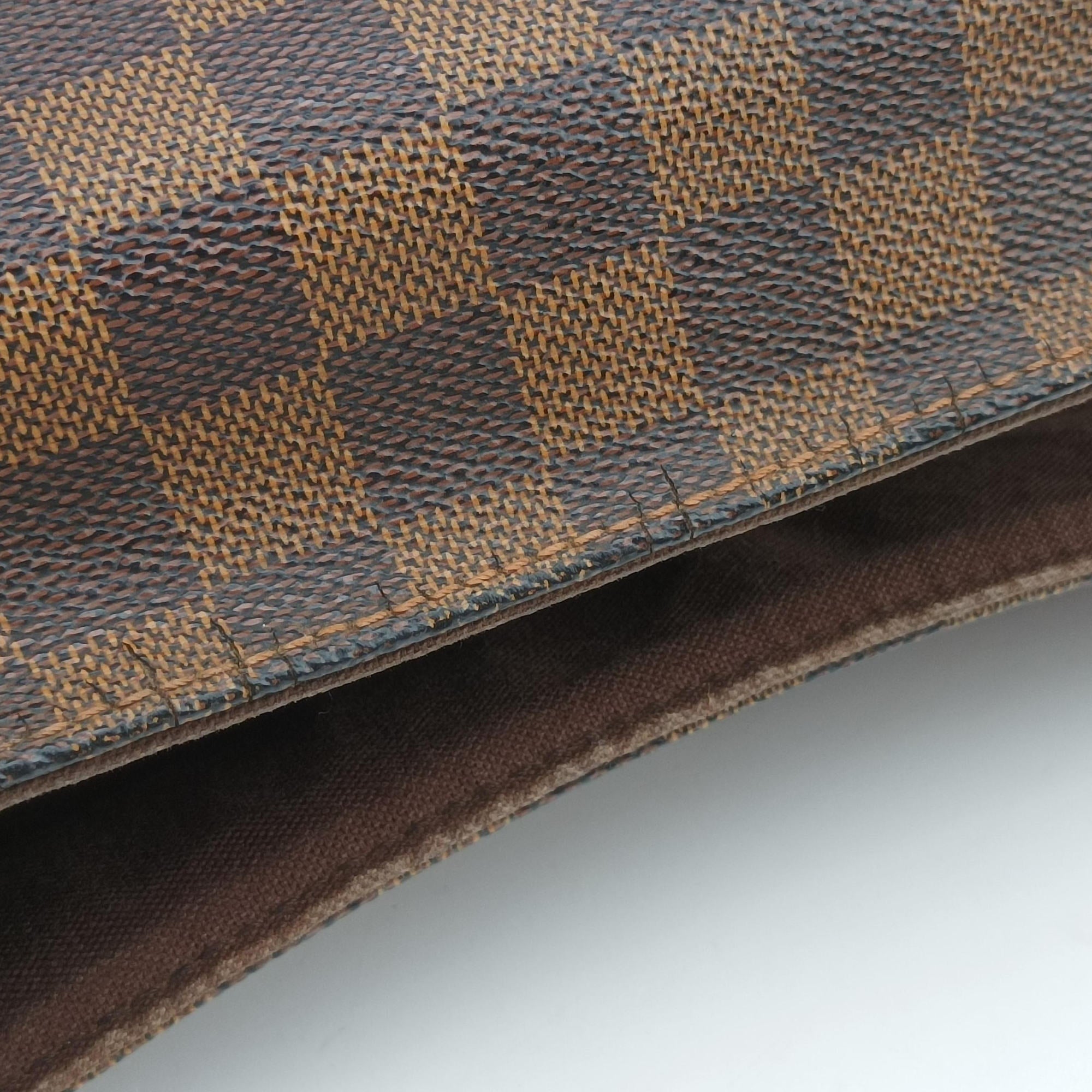 Pre-owned Louis Vuitton NAVIGLIO EBENE Damier Canvas N45255 shoulderbag | stylenewstar