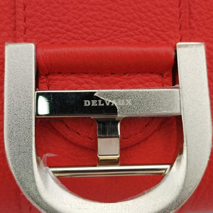 Vintage Delvaux Brillant Mini Orange Leather  shoulderbag | stylenewstar