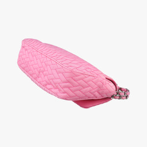 Secondhand Prada Tessuto Impunture Push Lock Opale nylon 1BD038 shoulderbag | stylenewstar