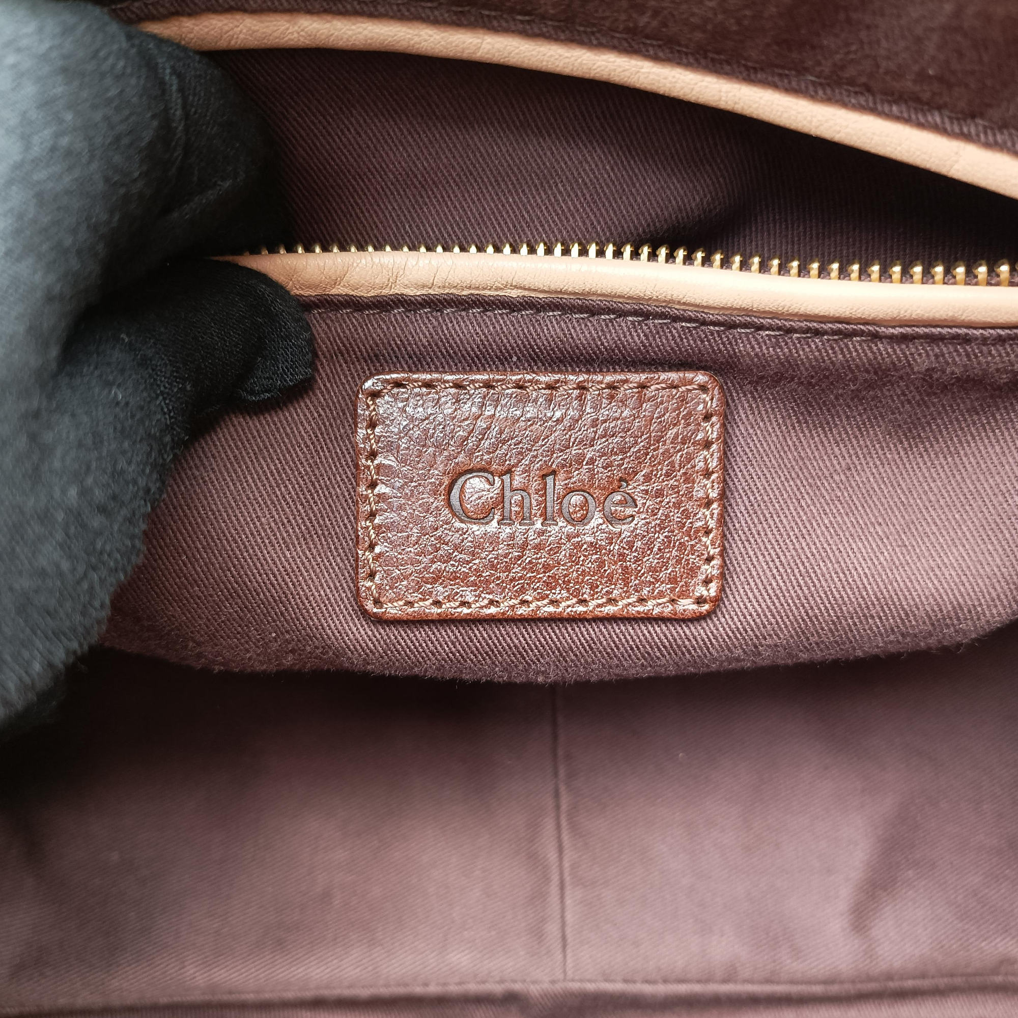 Pre-owned Chloe Paraty Brown Leather  shoulderbag | stylenewstar
