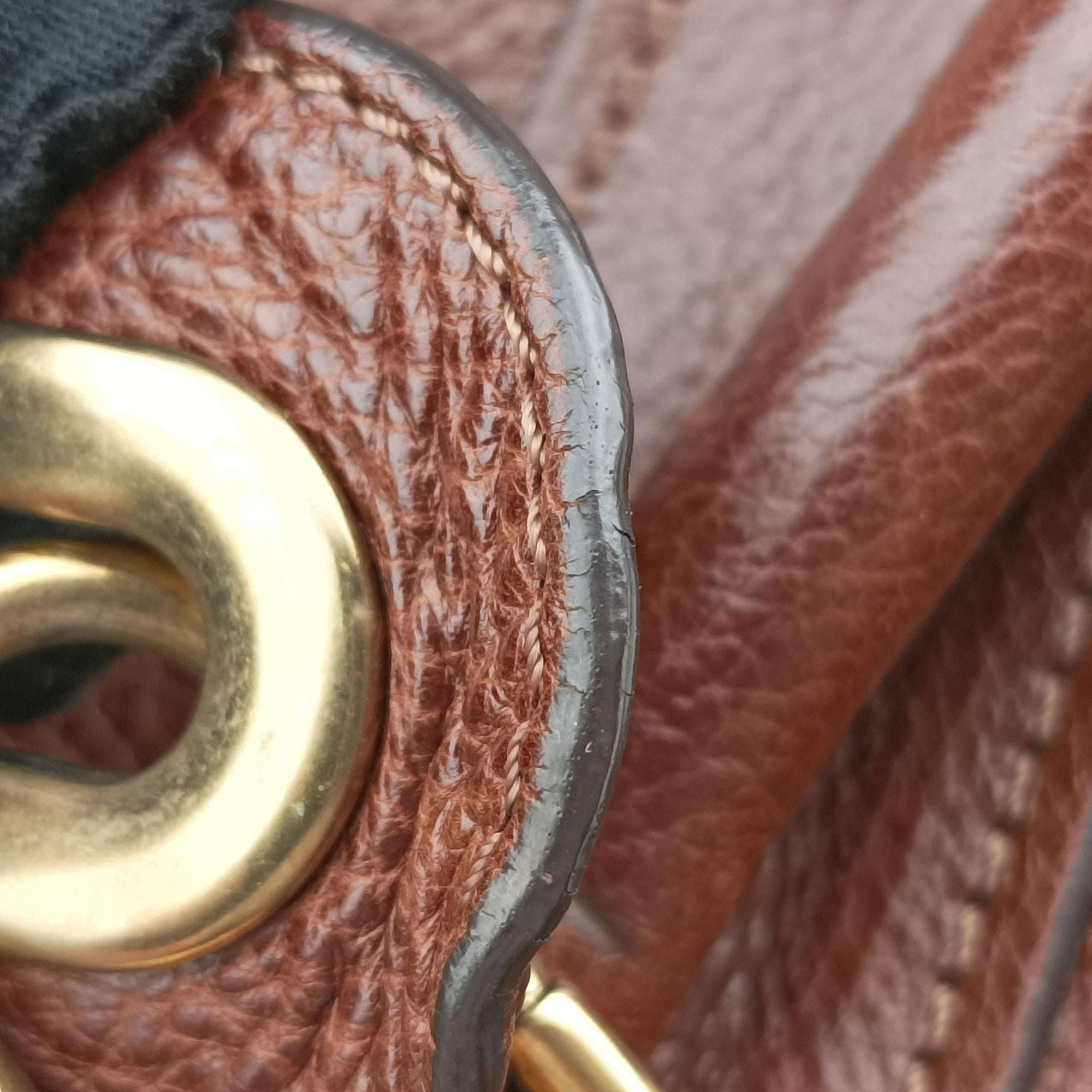Pre-owned Chloe Paraty Brown Leather  shoulderbag | stylenewstar