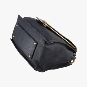 Vintage Chloe Sally Black Leather  shoulderbag | stylenewstar