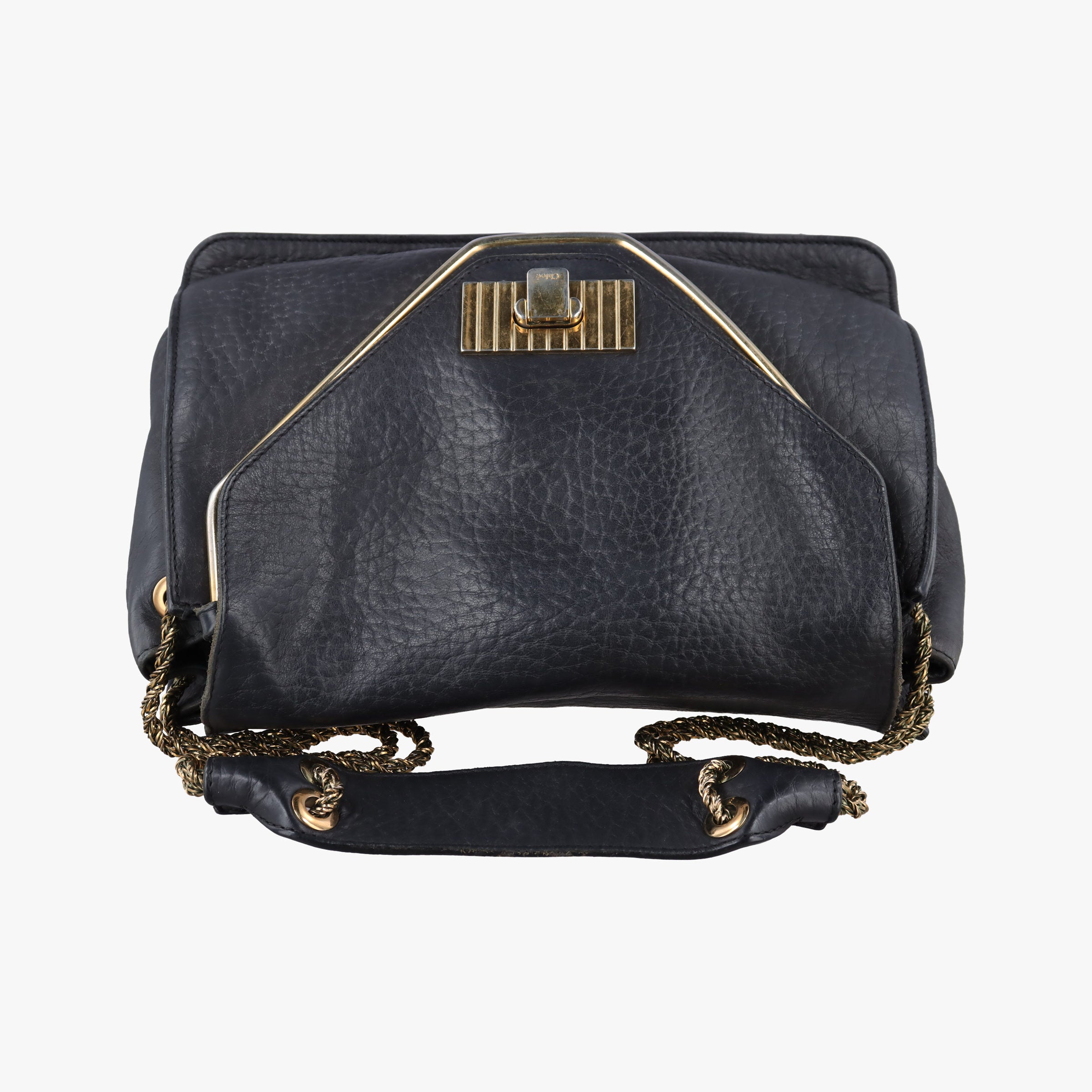 Vintage Chloe Sally Black Leather  shoulderbag | stylenewstar
