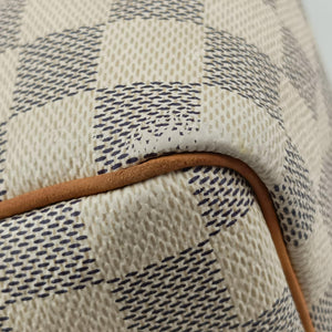 Pre-owned Louis Vuitton Speedy 30 AZUR Damier Canvas N41533 handbag | stylenewstar