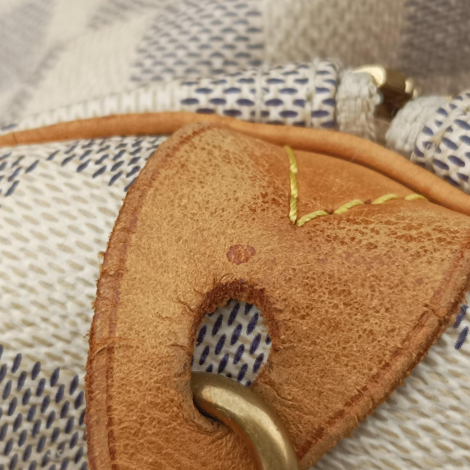 Pre-owned Louis Vuitton Speedy 30 AZUR Damier Canvas N41533 handbag | stylenewstar