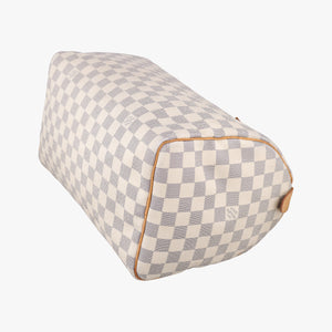 Pre-owned Louis Vuitton Speedy 30 AZUR Damier Canvas N41533 handbag | stylenewstar