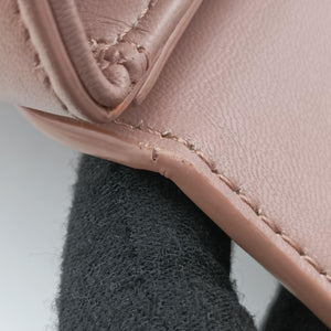 Pre-owned Christian Dior 30 MONTAIGNE Pink Leather  shoulderbag | stylenewstar