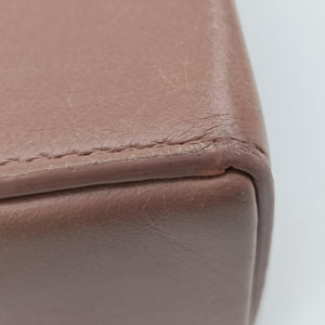 Pre-owned Christian Dior 30 MONTAIGNE Pink Leather  shoulderbag | stylenewstar