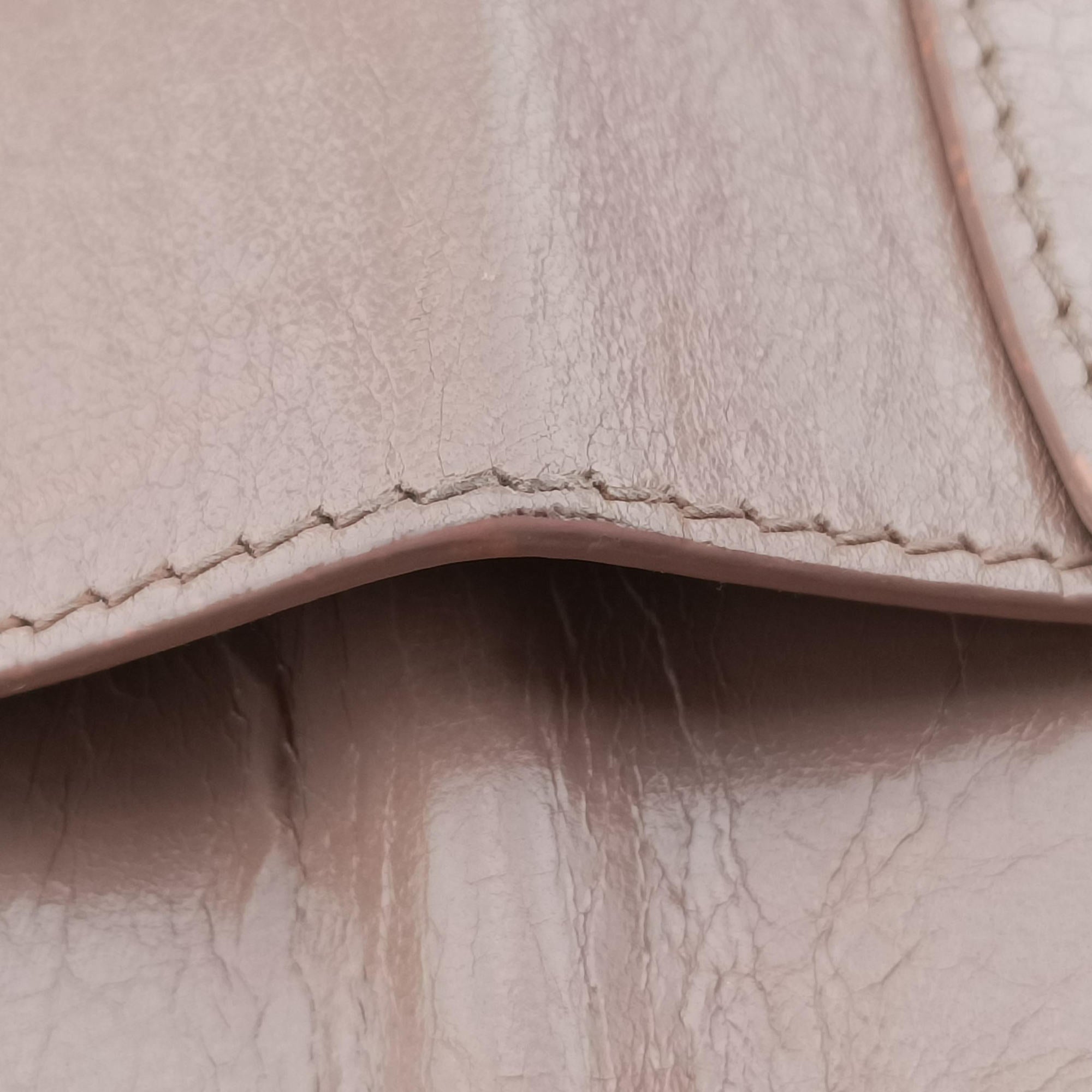 Pre-owned Christian Dior 30 MONTAIGNE Pink Leather  shoulderbag | stylenewstar