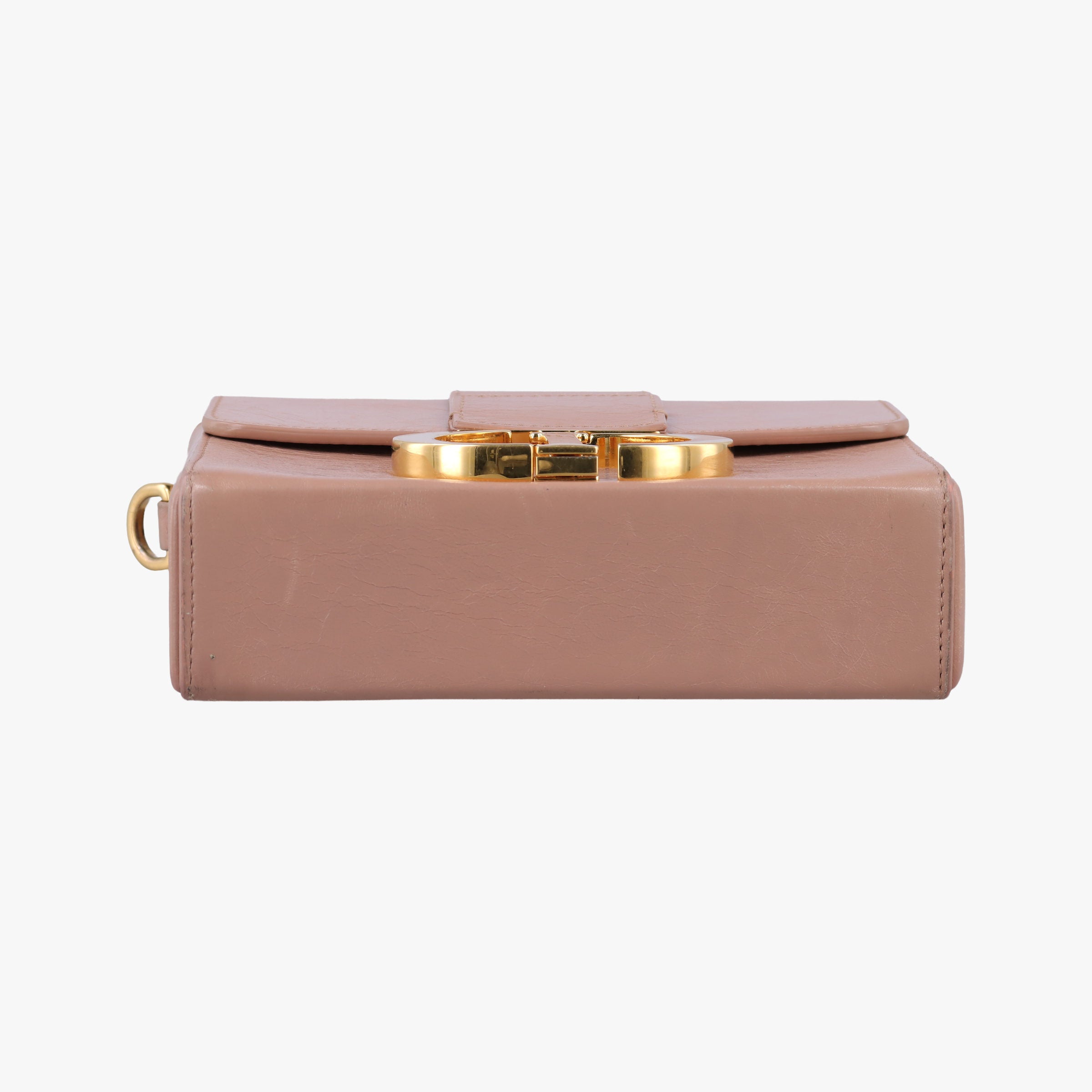 Pre-owned Christian Dior 30 MONTAIGNE Pink Leather  shoulderbag | stylenewstar