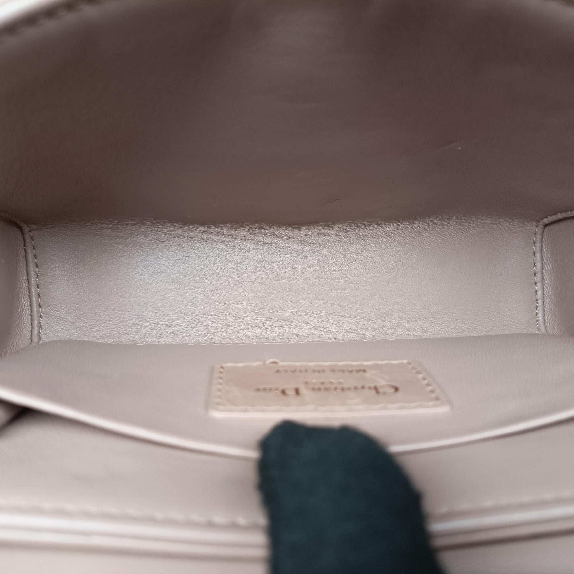 Pre-owned Christian Dior 30 MONTAIGNE Pink Leather  shoulderbag | stylenewstar