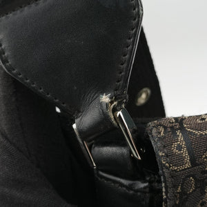 Pre-owned Christian Dior Street Chic Black canvasxleather  shoulderbag | stylenewstar