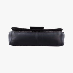 Pre-owned Christian Dior Street Chic Black canvasxleather  shoulderbag | stylenewstar