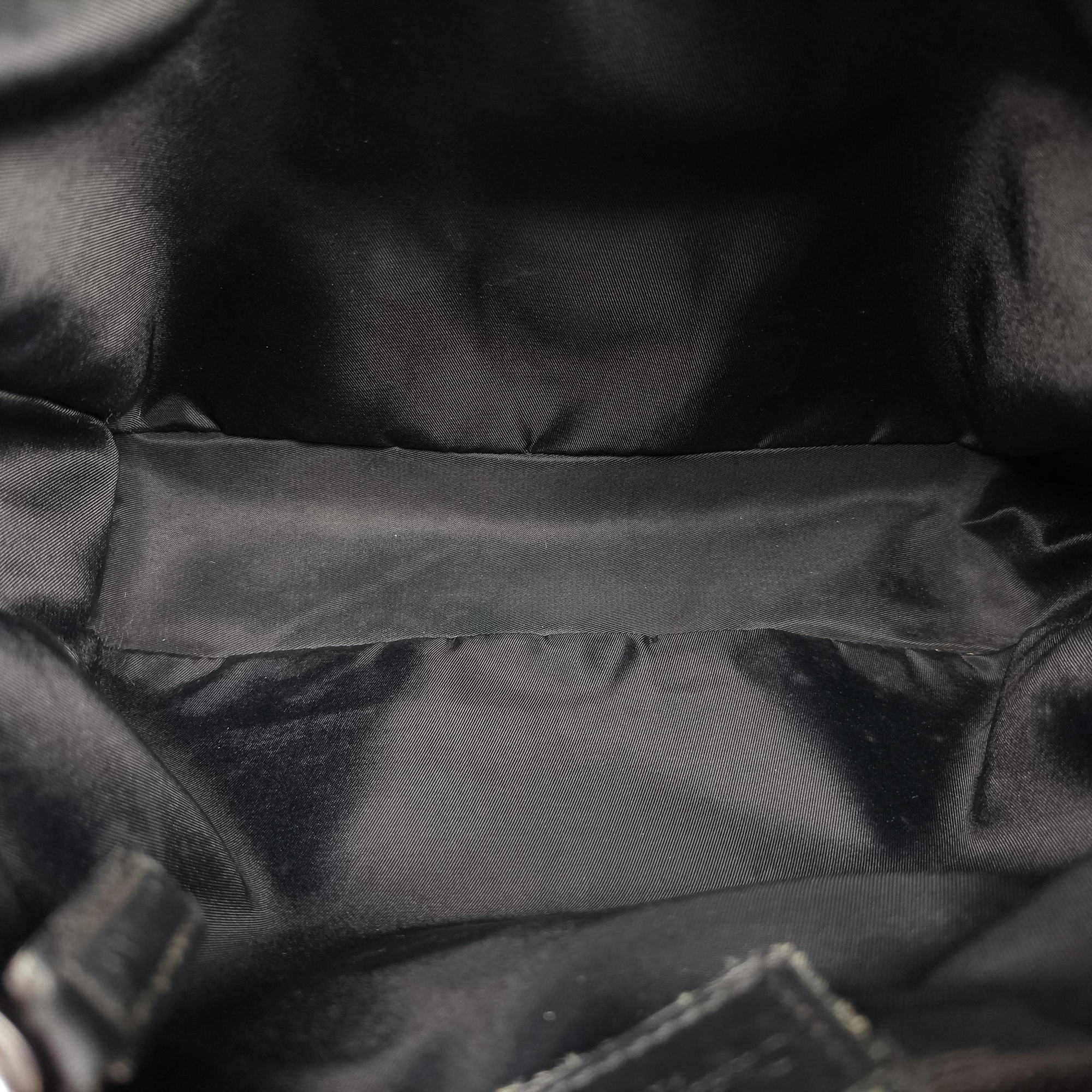 Pre-owned Christian Dior Street Chic Black canvasxleather  shoulderbag | stylenewstar