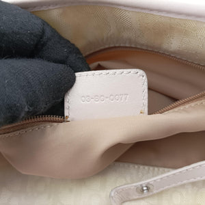 Pre-owned Christian Dior Lovely Beige Canvas × Leather  handbag | stylenewstar