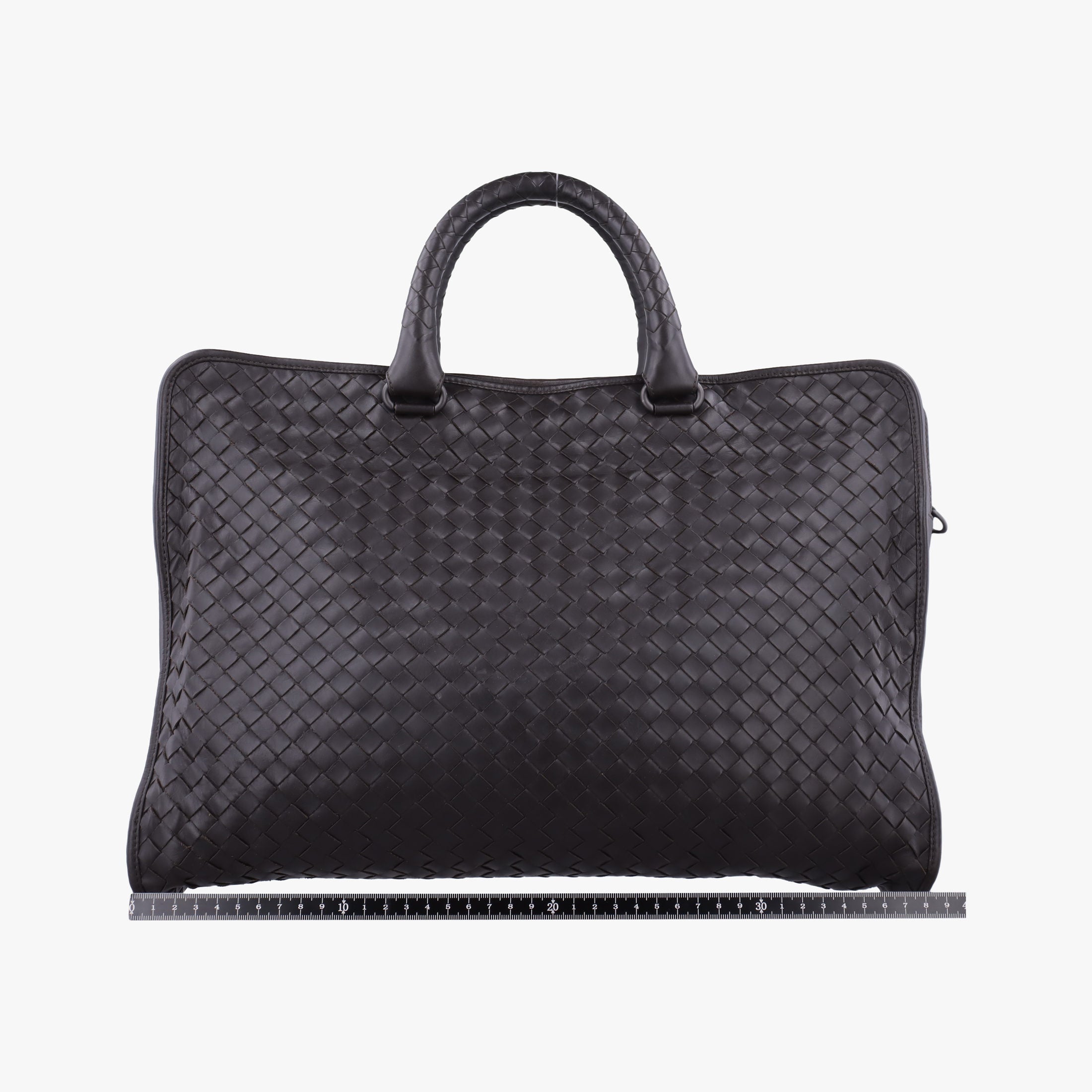 Vintage Bottega Veneta Intrecciato Brown lambskin  handbag | stylenewstar