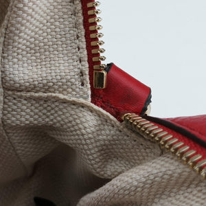 Pre-owned Gucci Soho Red Leather 308364 shoulderbag | stylenewstar